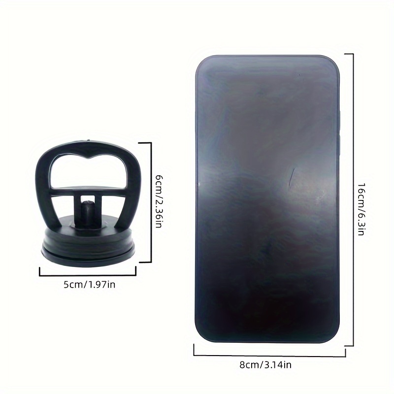 1pc Powerful Mini Car Door Panel Suction Cup Repair Tool - Easy Groove Removal, Insulated Material, No Electricity Needed for Vehicle Body Trim & Dent Fixing
