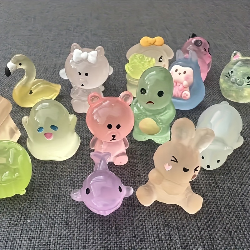 

15pcs -the- Box Figurines, Polyresin , Assorted Styles, -, No Required For Making And Accessories,