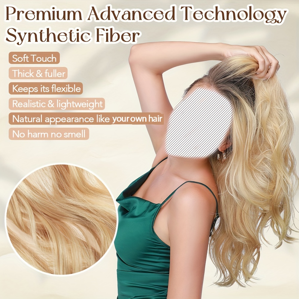 s noilite invisible wire hair extensions adjustable size breathable lace net synthetic straight curly wavy secret headband for women natural look highlighting piece details 7