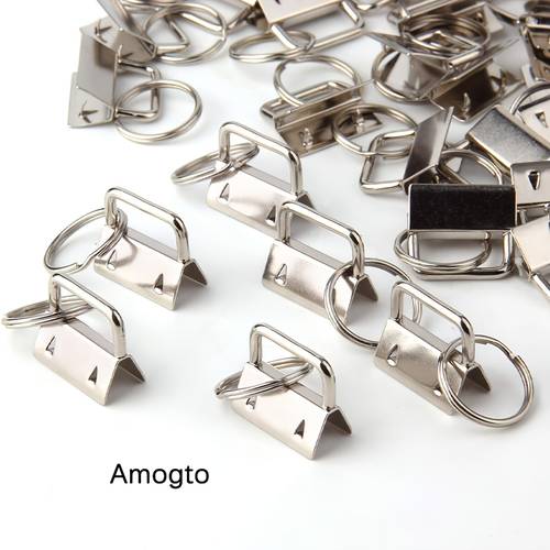 set van 50 lanyard clips, elk 1 inch, ideaal voor sleutelhangers en polsheren - stevige snap hook connectors voor sleutelhangers