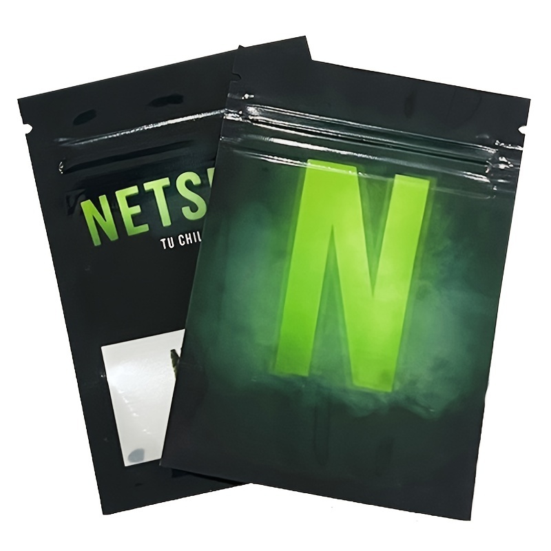 Image of 100pcs Resealable Bags 2.76"x3.94" - Reusable & Portable Storage Pouches, Odor Proof Plastic Sealable Packaging Bags For Gifts, Halloween, Christmas, Valentine's, Thanksgiving, New Year