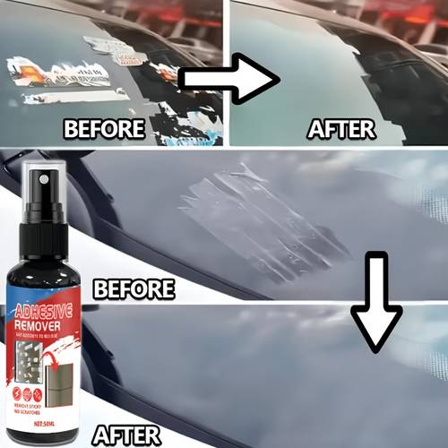 remover professional dissolving spray removes sticky residue and quickly removes labels car stickers masking tape and decals it can remove labels and sticker residue on paint suitable for