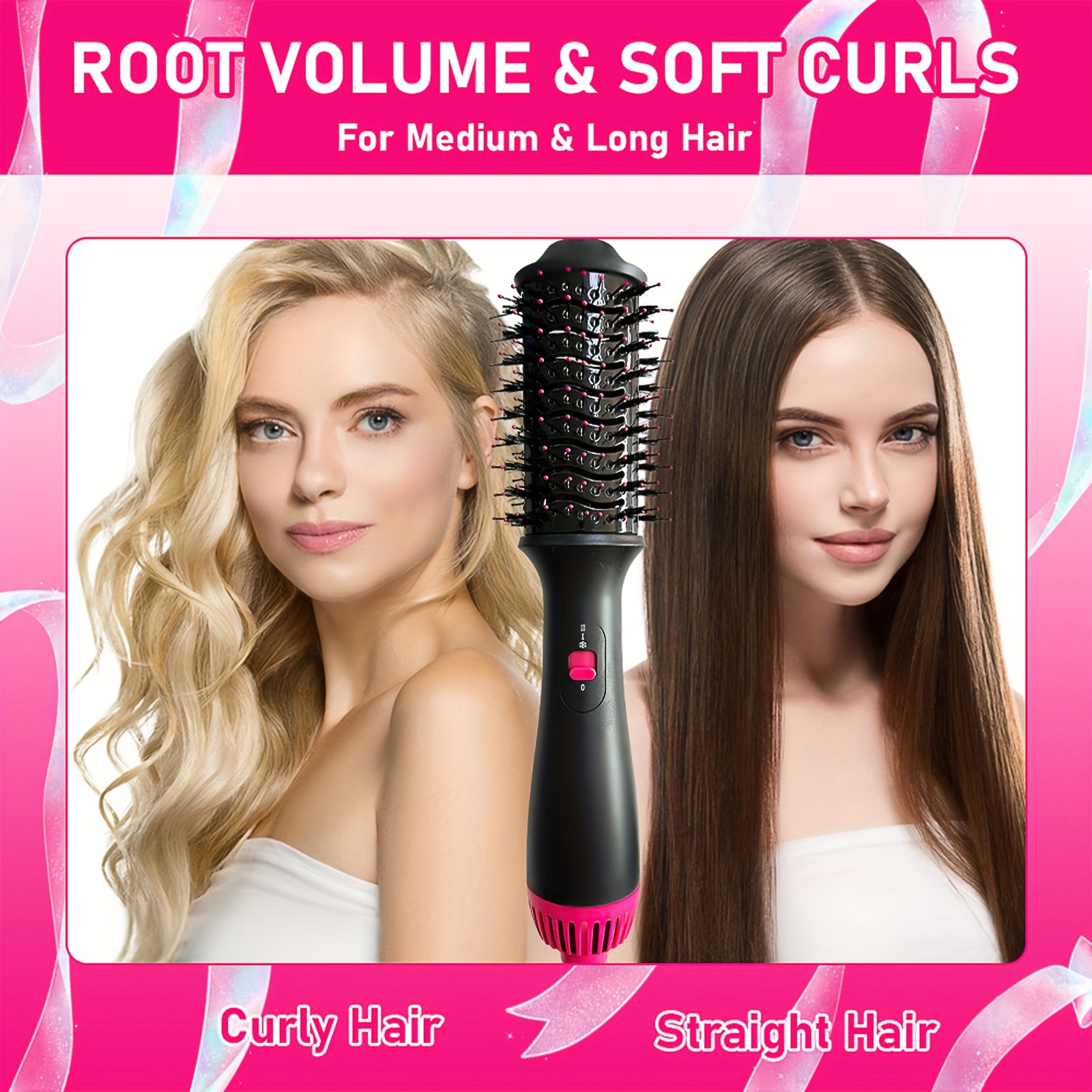 secador pelo multifuncional cepillo aire caliente Temu Guatemala