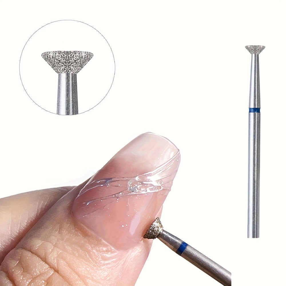 1pc Nail Polishing Drill Bit, Nail Drill Bit, Nail Polishing Cleaning Brush, Used For Acrylic Gel Pedicure Remover, Nail Polishing Tools, Manicure And Pedicure Tools