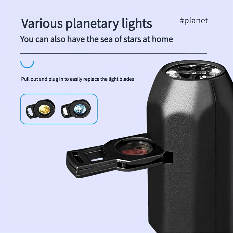 usb   projector light 10 6 3 projection images 360 degree rotating lamp ceiling gift room decoration photo background projection earth mars jupiter mercury sun saturn nebula gray moon   blue moon photography studio light Product details 2