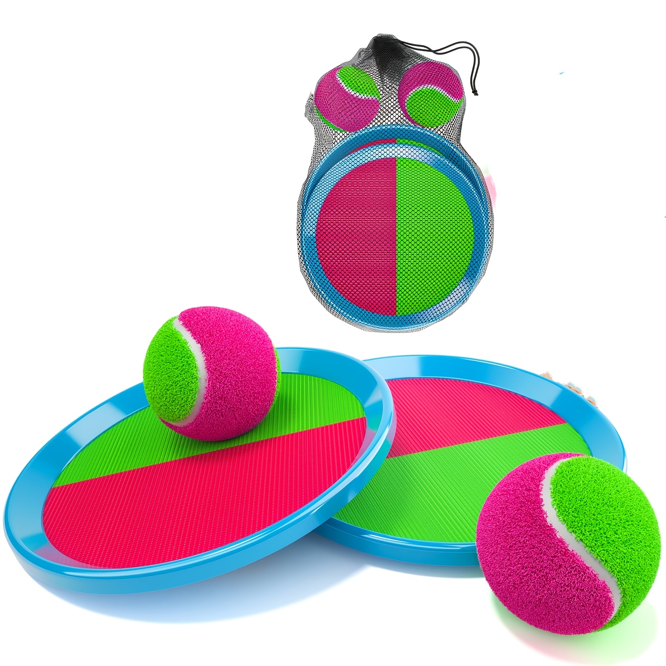 TEMU Throw Catch Ball Game Outdoor Toys For 3 4 Years Old Children, Outdoor Play Toys, Yard Beach Toys Outdoor Games