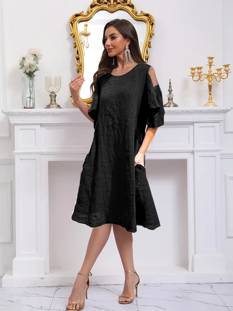 black dress size 8 Audrey Dress - Black
