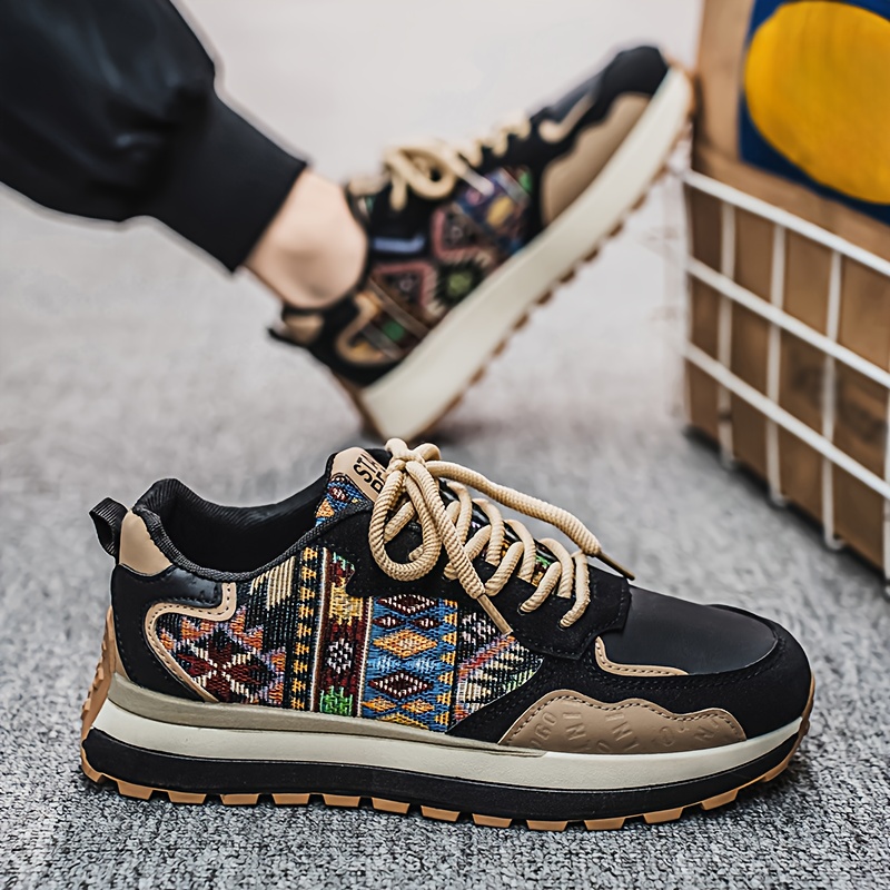 baskets basses élégantes et polyvalentes pour hommes - chaussures de skate tendance style streetwear pour hommes, avec semelles intérieures respirantes en eva,   adapté à un     décontracté et aux vacances, parfaites   cadeaux de noël ou danniversaire Détails du produit 5