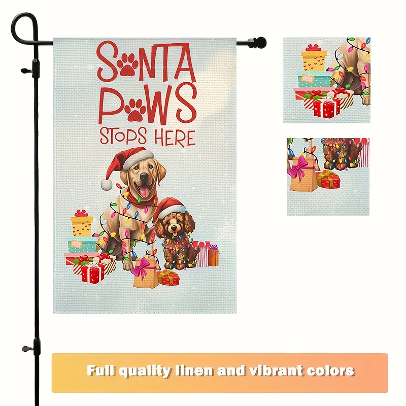 

Dog Christmas Gifts And Polyester - Multipurpose Decorative For And Decoration Or Batteries