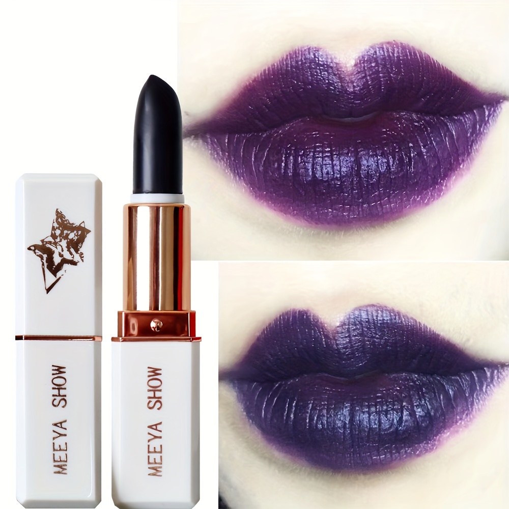 Blue purple lipstick hotsell