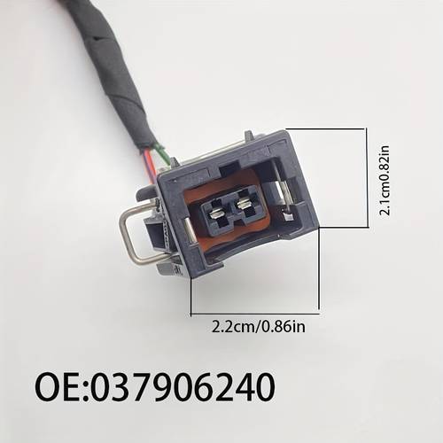 1 4 injector connector plug for for for porsche etc automotive fuel injector plug with wire square socket van fuel injector plug seal lion fuel injector plug automotive wiring harness plug