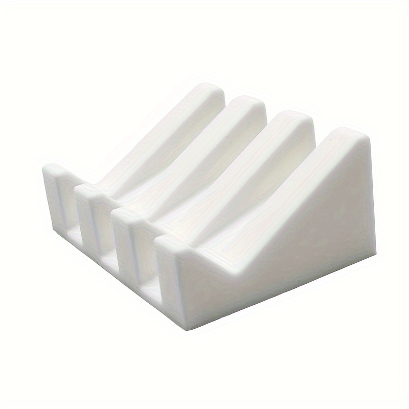 1pc Soap Dish, Creative Drainage Pad With Non-slip Base For Bathroom Sink - Moisture And Design