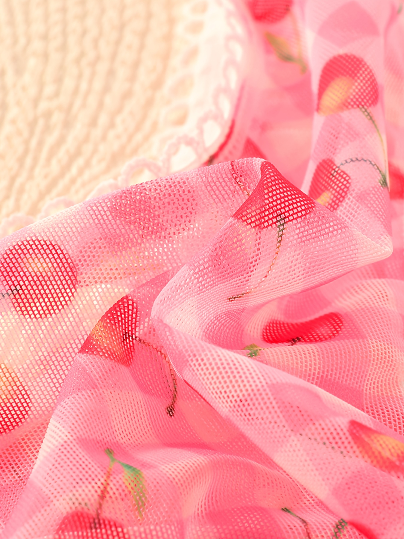 Conjunto de 5 bragas de San Valentín para mujer con estampados de frutas, ligeras, transpirables y cómodas