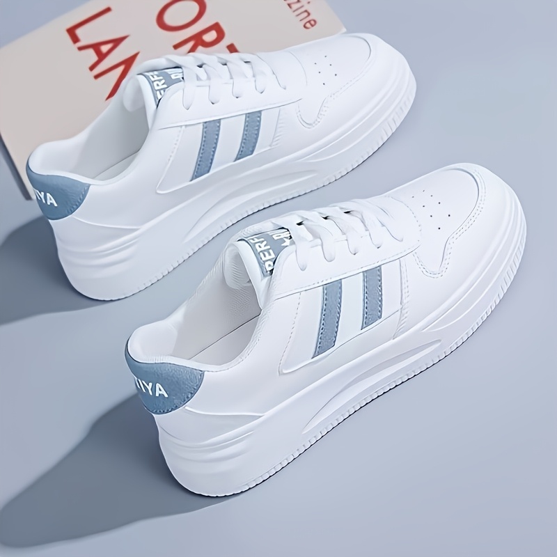 TEMU Women's Shoes White Shoes 2025 Summer Shoes Thick-soled Sports Shoes Women's Shoes