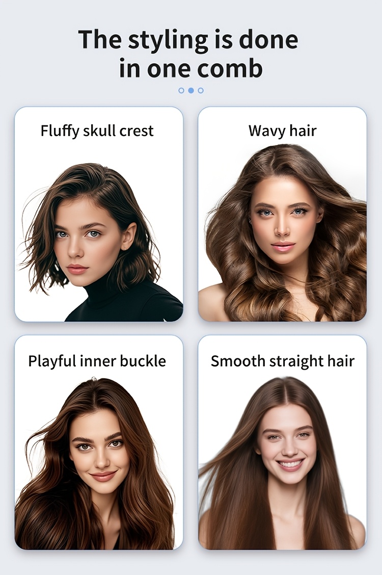 2025 Nieuwe Draadloze Draagbare Negatieve Ionen Stijltang, Snel, Slim Digitaal Display, USB Opladen, Compact en Lichtgewicht Ontwerp, Perfect voor Thuis en Reizen, Ideaal Cadeau voor Vrouwen, Professioneel Styling Gereedschap