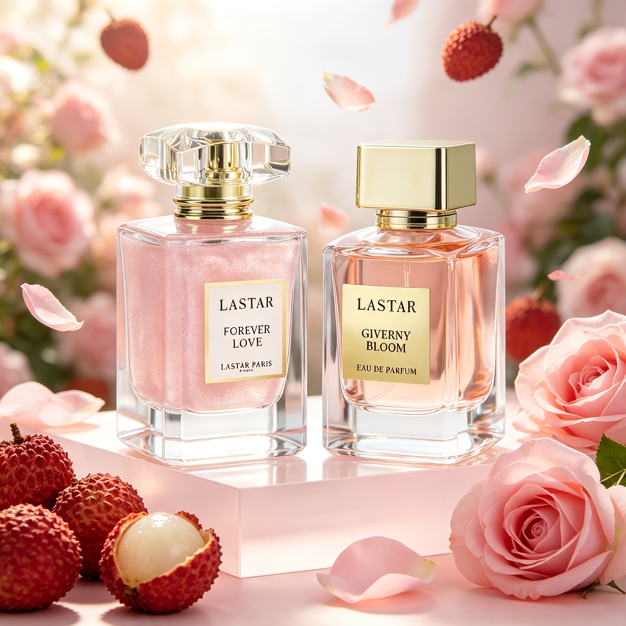 Image of Lastar Women's Perfume, 5pcs Gift Set ( Fragrances) | Floral-fruity Scent (55 Ml) And 4 Women's Perfumes (50 Ml) | Long-lasting Women's Perfume, Women's Holiday Gift, Birthday Gift