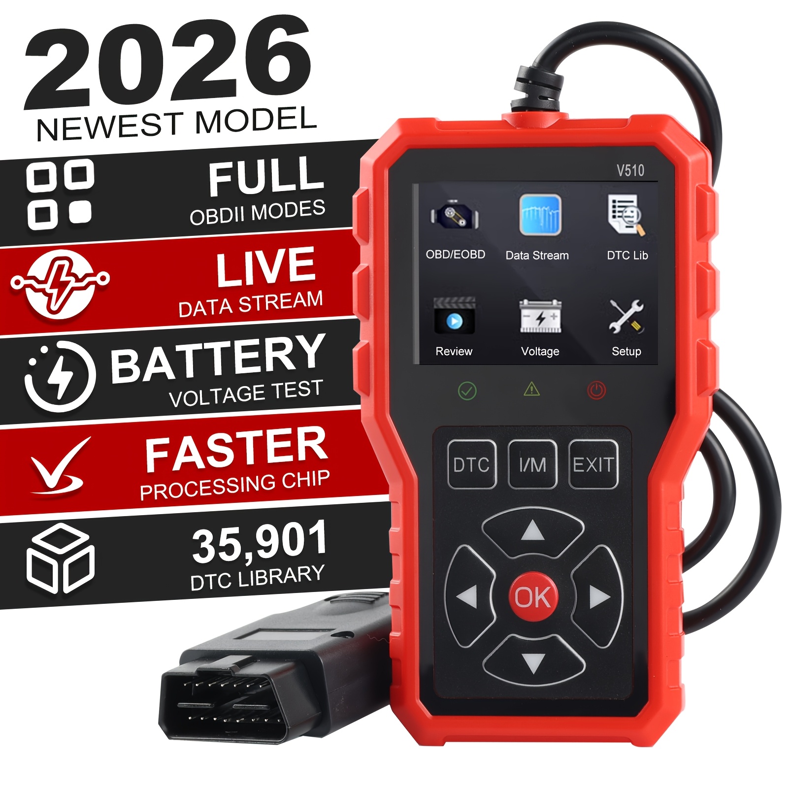 car code reader sold on Temu United States