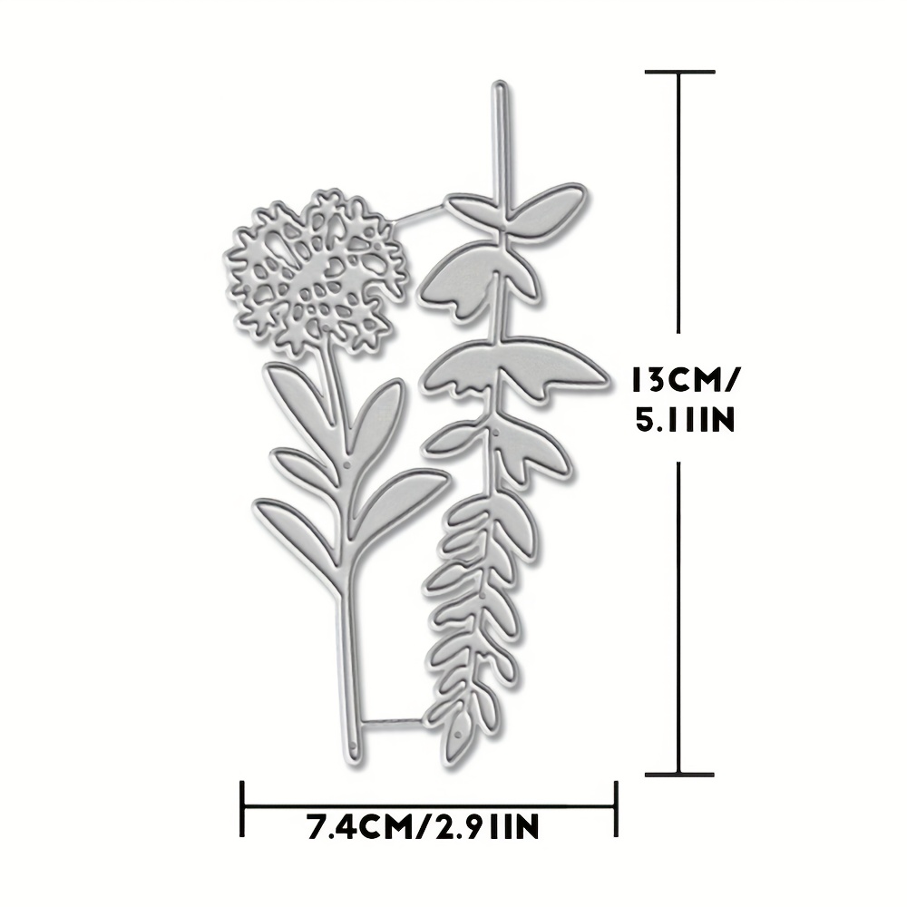 E-shop Silber-Thema Papier Album Basteln Blumen Stanzkarten Vorlage