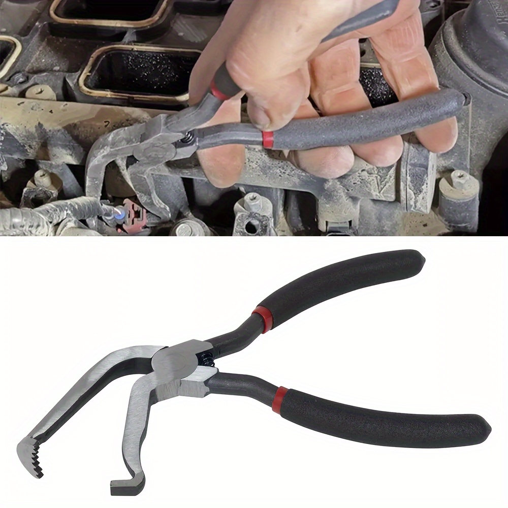 

Electrical Disconnect Pliers, 37980 60 Degree Electrical Disconnect Pliers, 8in Automotive Electrical Connector Disconnect Pliers Long Spark Plug Disassembly Pliers Electrical Connector Pliers For Car