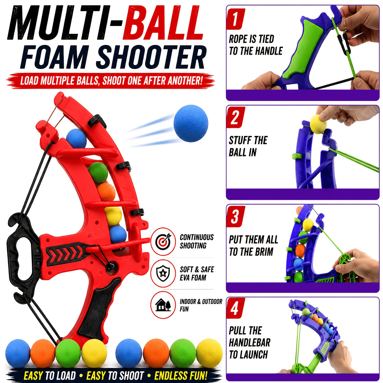 Shooting Bow and Arrow Toy Set