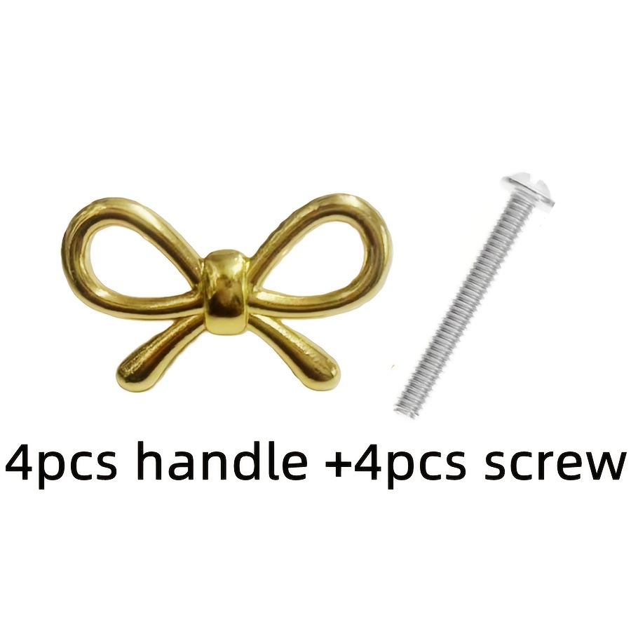 TEMU 4pcs Exquisite Home Decoration Alloy Handle