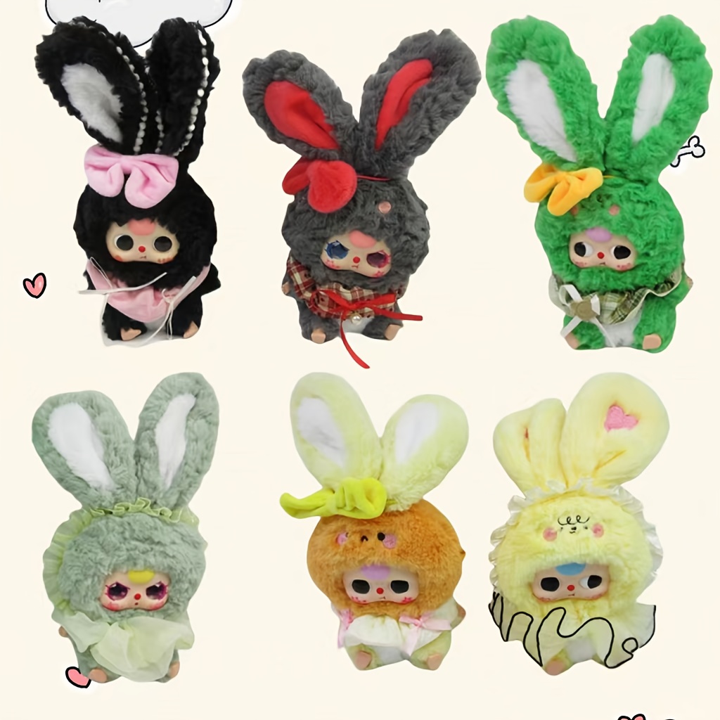 TEMU Lily Rabbit Town Cute Trendy Vinyl Toys, Mystery Figure Collection, Kawaii Dolls For & Collectors, Surprise Gifts, Popular Toy Series, Collector