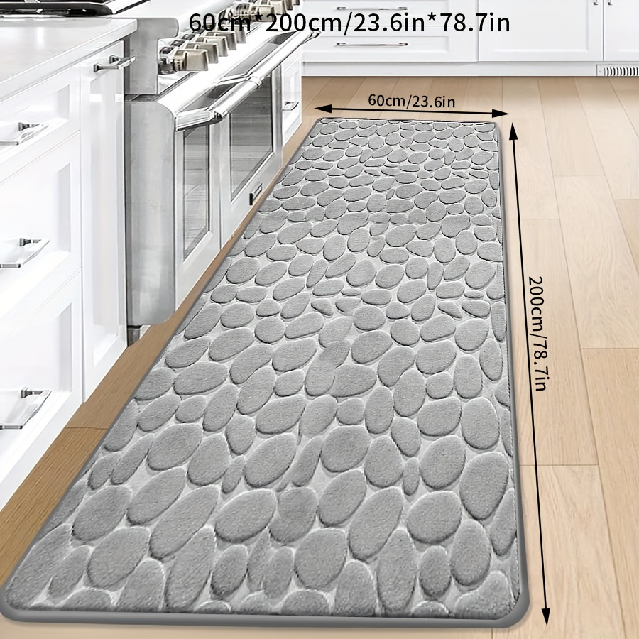 

Foam Bath Mat - -dry, , Embossing - For Bathroom, , & Bedroom Decor