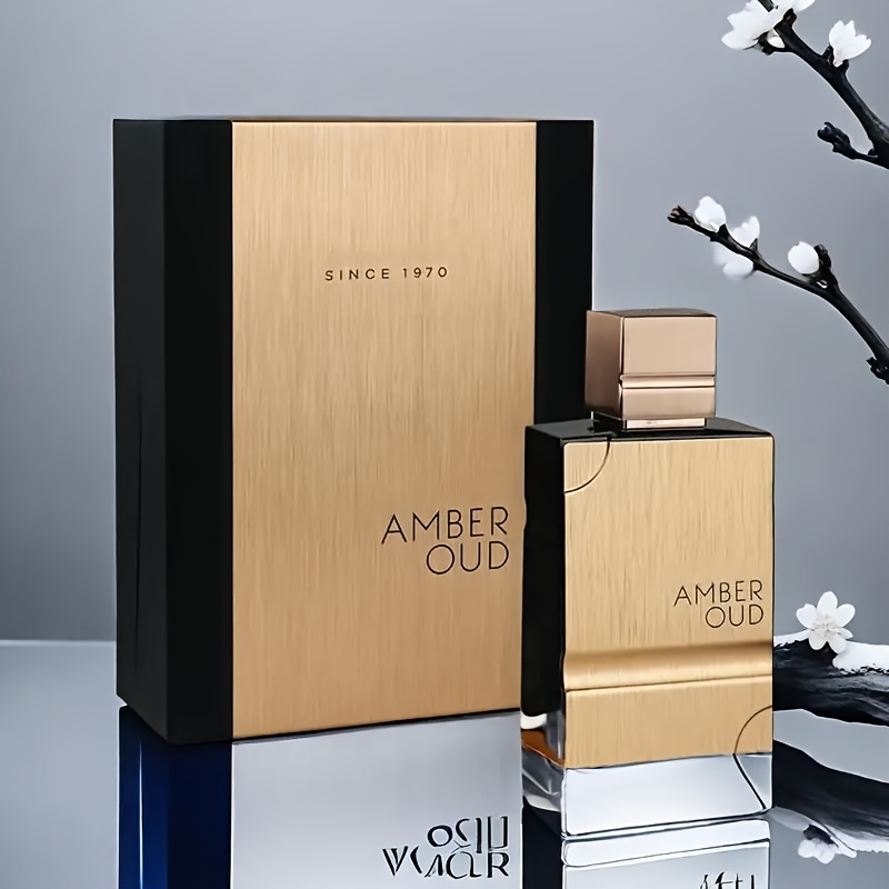 Allaharamin Amber Edition OUD 2.0 oz EDP Spray - Natural Glamour, Luxury Choice Lasting Fragrance - Men'S and Women'S Fragrance, the Perfect Gift for Her/ His Lover