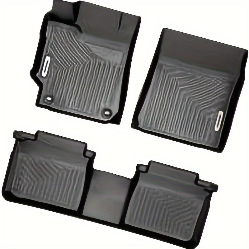 

Floor Mats Fit For Toyota Camry 2011- 2007, Front & 2nd Row Floor Liner Set, Tpe All Weather Protection Camry Car Mats, Black