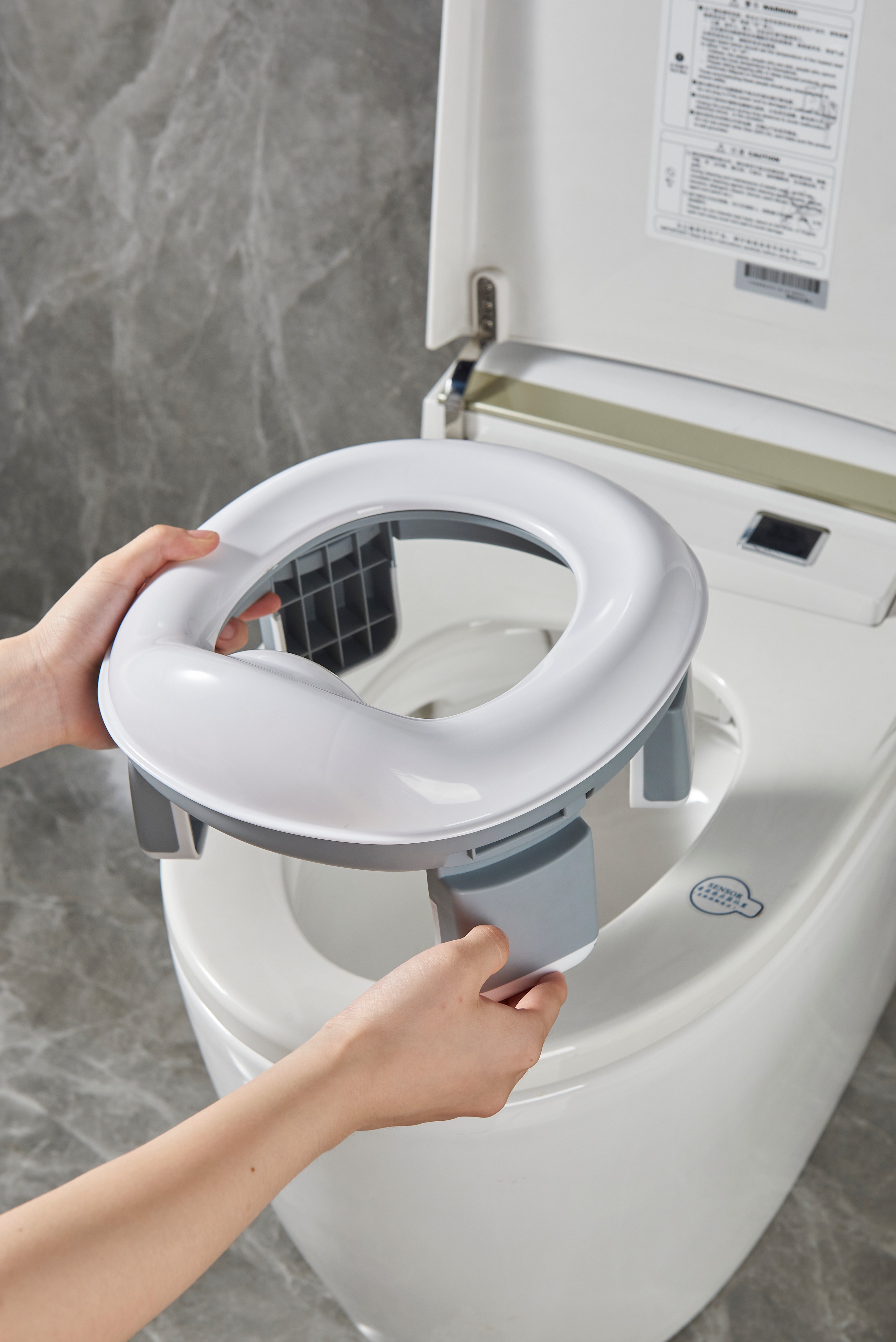 portable   potty foldable leak proof travel toilet for   and   ideal for car emergencies details 1