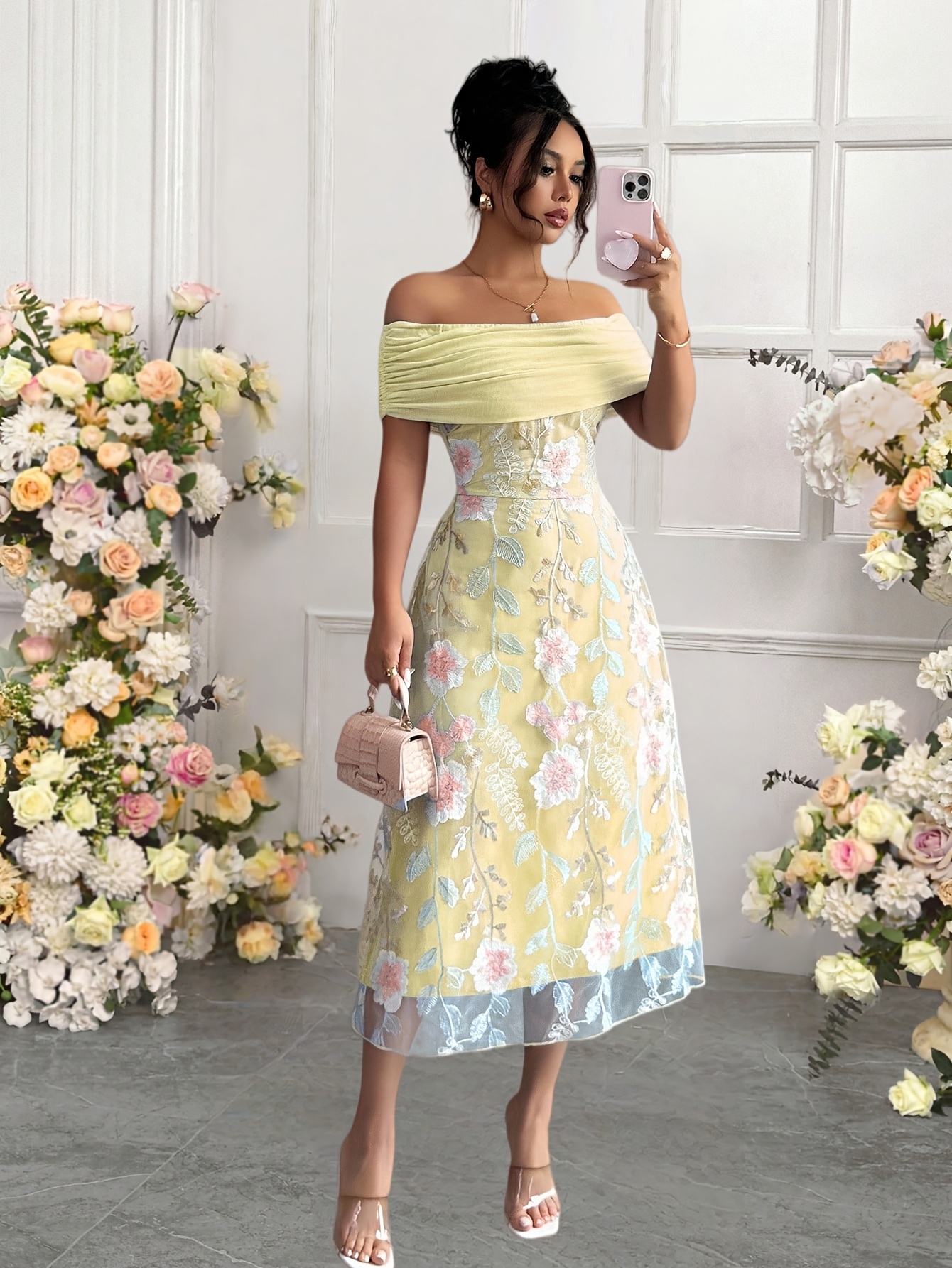 knee length dresses for ladies Averie