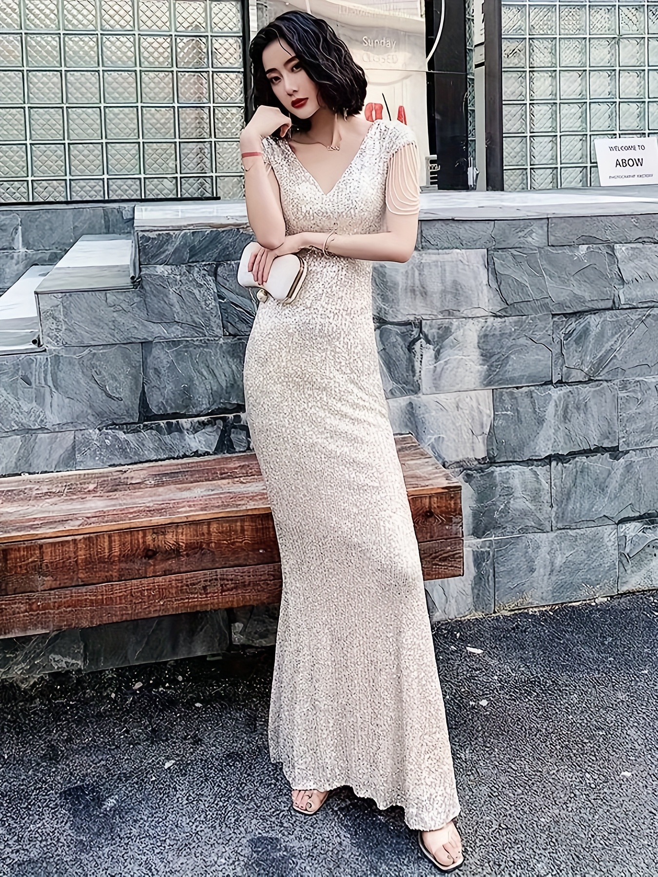 slim fit dress slacks Sunday Dress *XS-XL* main image 0