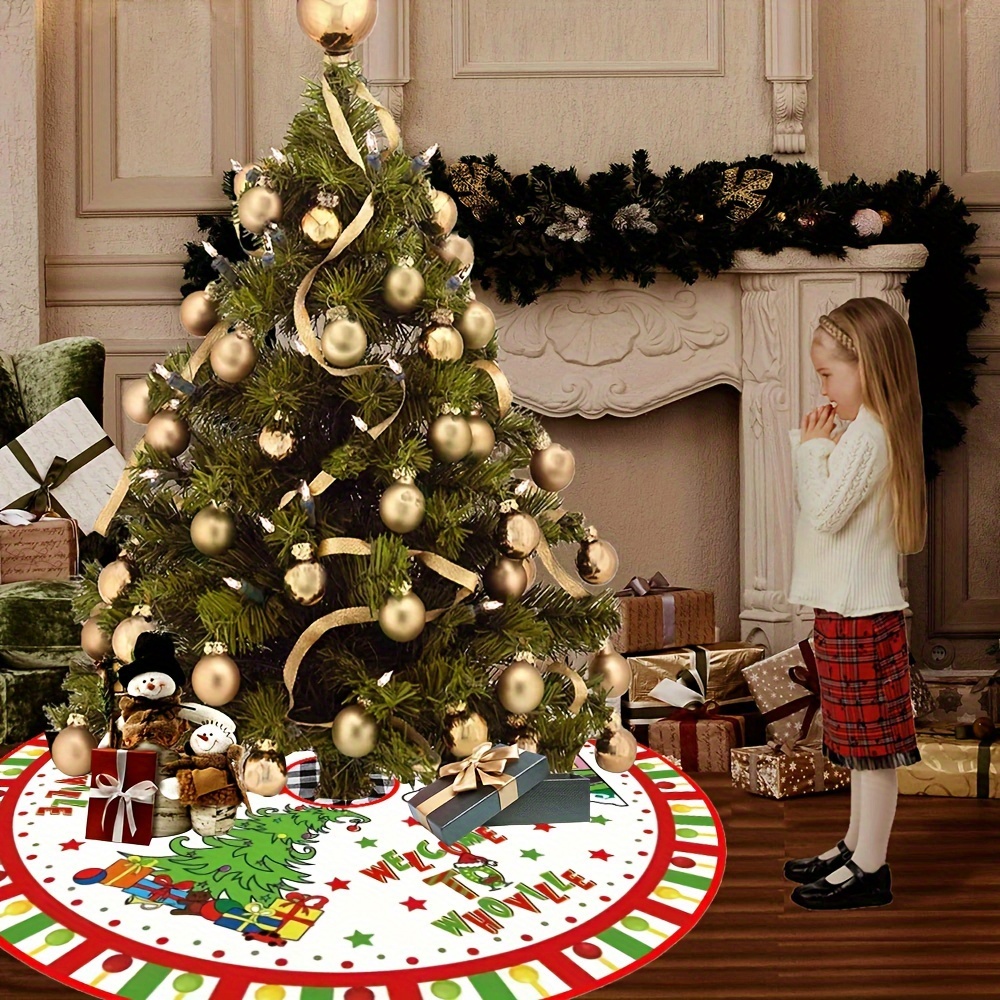 

1pc Christmas Tree - Polyester, For & Decorations, Tie - For & Decoration