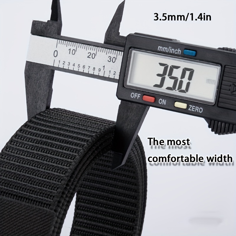 1pc fashionable belt with alloy automatic   brief design   and useful for men outdoor sports casual wear jeans daily life fathers day gift details 6