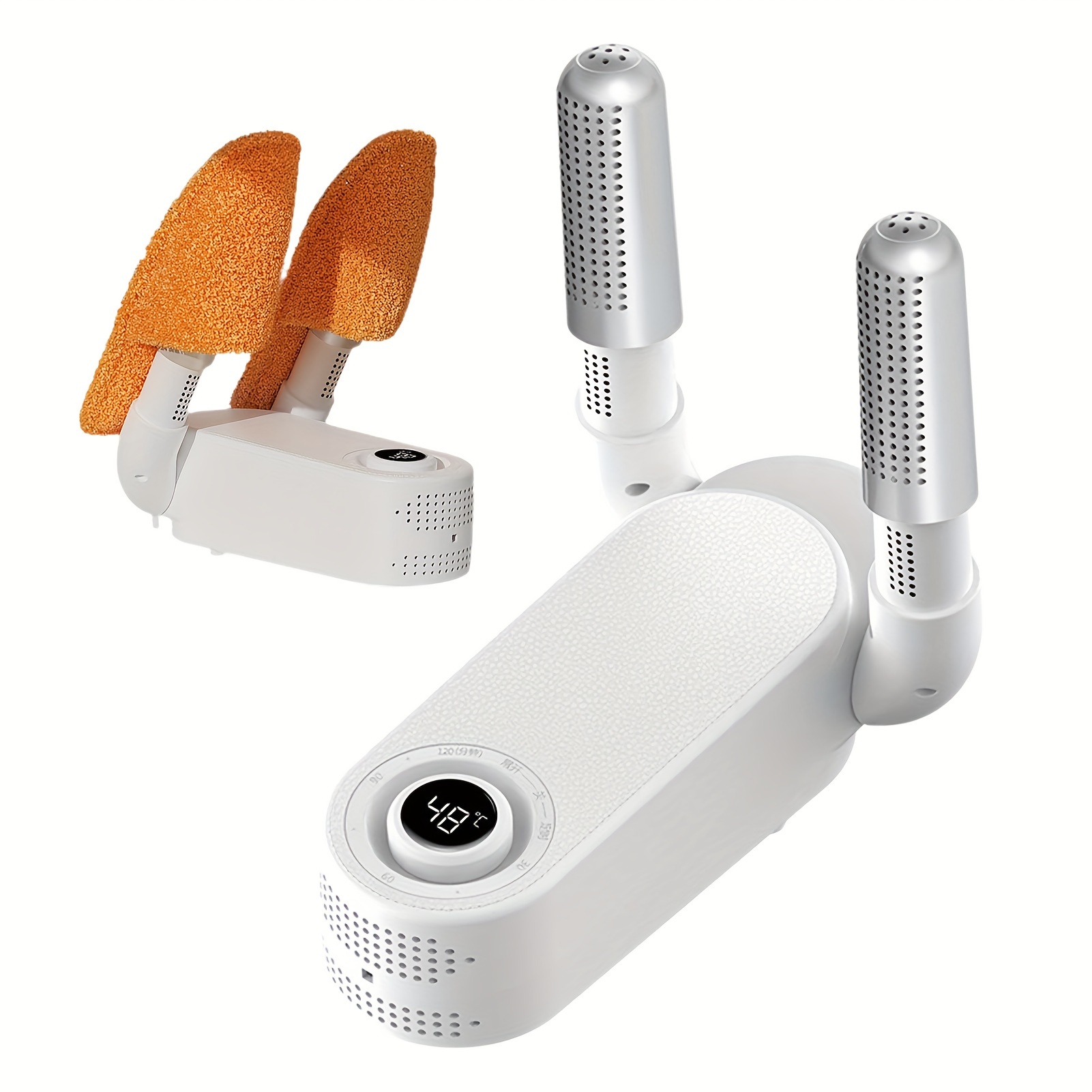 1pc intelligent timing shoe dryer portable electric shoe dryer space saving foldable shoe warmer details 3