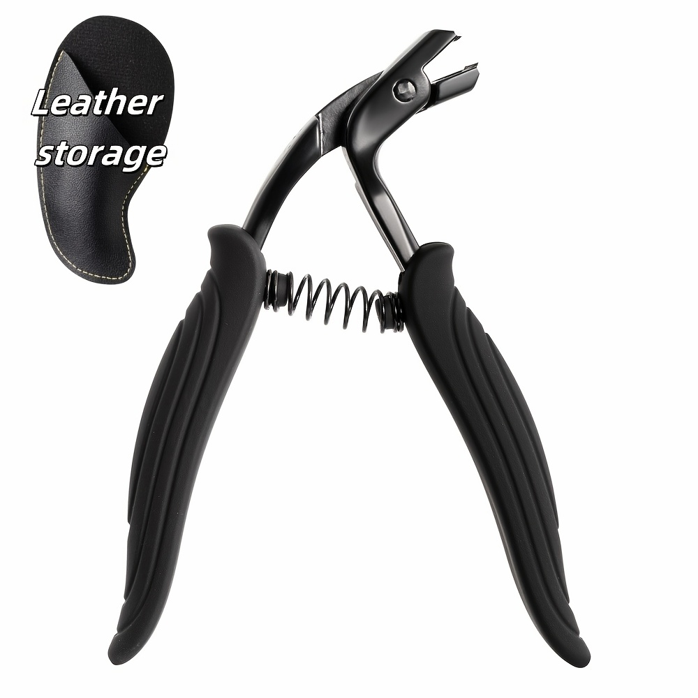 Image of 2pcs Storage + Professional Nail Clipper, , Stainless Steel Blade, , Wide Opening, , Long Handle, Curved Corneal Trimmer, Suitable For Thick Toenails, Unscented, For Men And Seniors, Halloween Gift