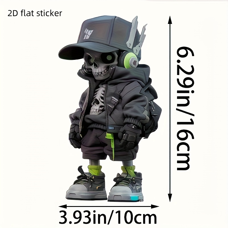 Traveler Cool Decal Sticker; For Daily Decoration On Cars, Suitcases, Refrigerators, Helmets, Laptops, Motorcycles, Skateboards, And Walls