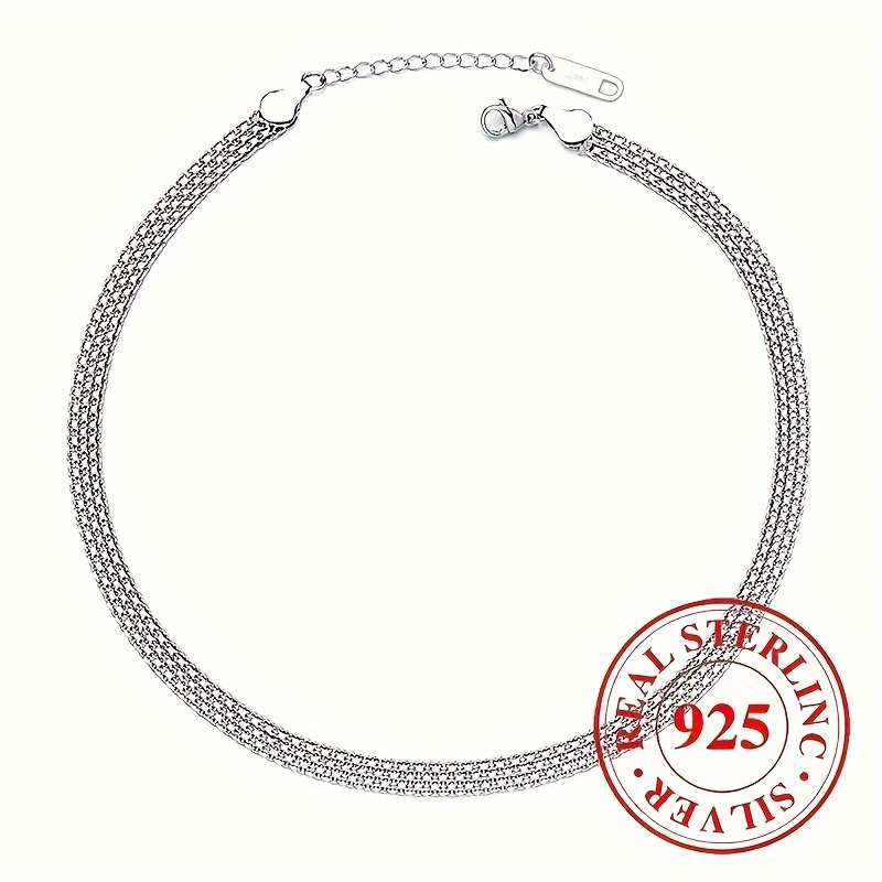 

925 Necklace Women's Jewelry Box