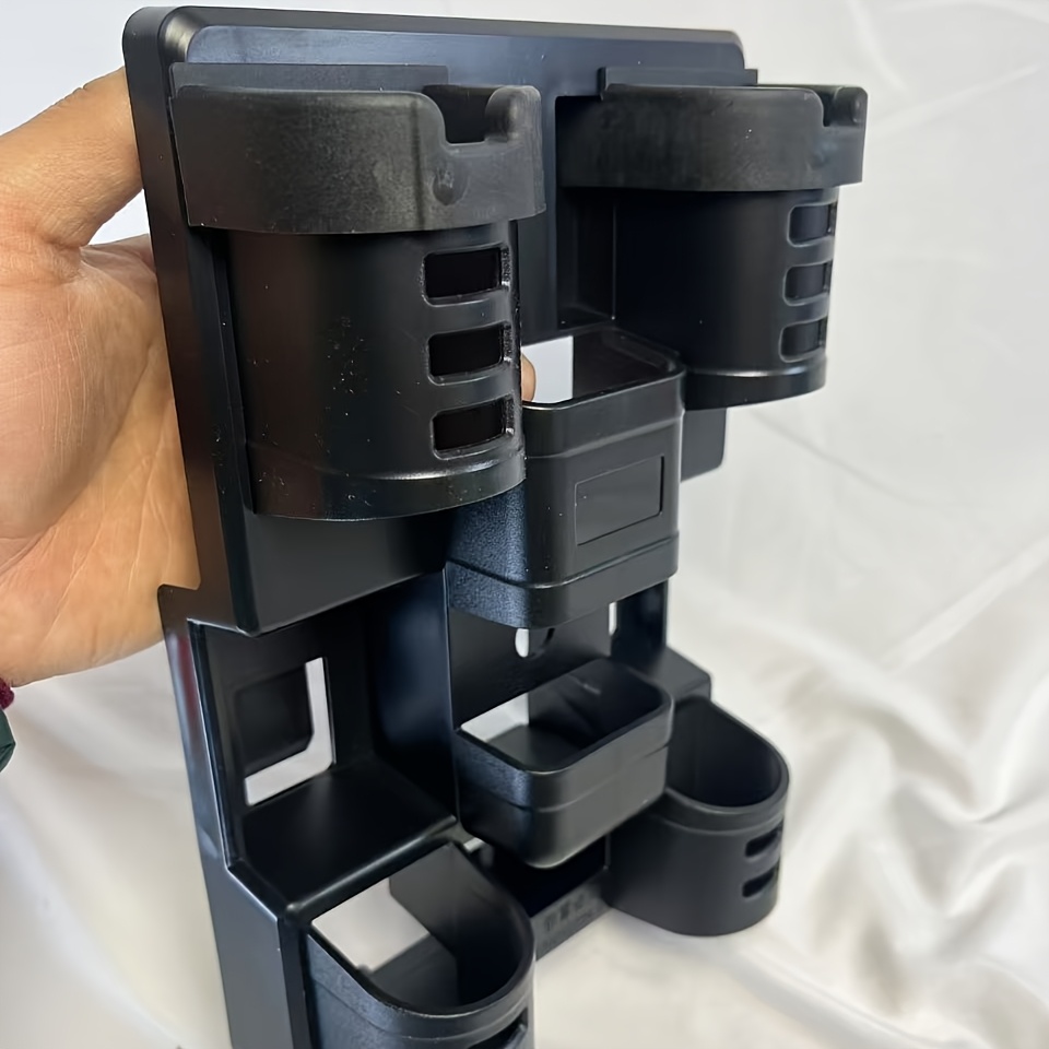 Image of Fish Gear Box Insert Pole Bucket Fishing Rod Holder Accessories, Suitable For Fish Gear Box Double Rod Slot Hanging Design
