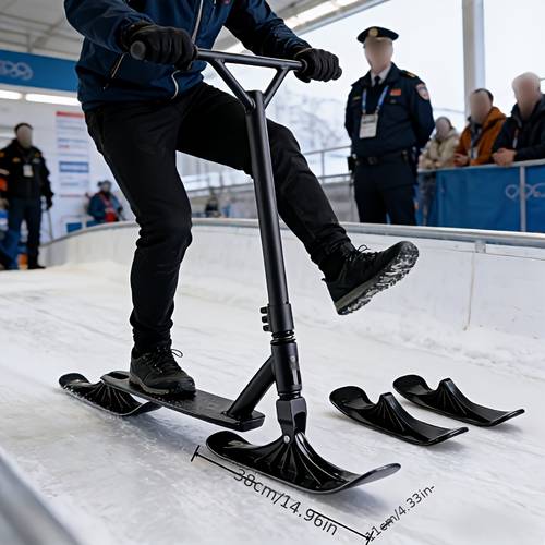 1 Reinforced Snowboard -resistant Edge Guards | Durable and Stable Winter Outdoor Skiing Equipment
