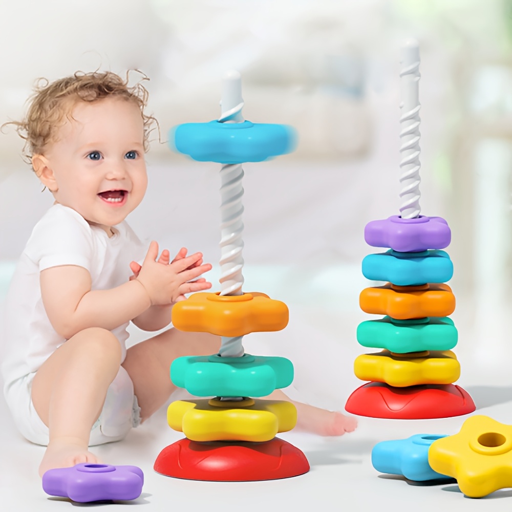 Colorful Stacking and Sorting Toys
