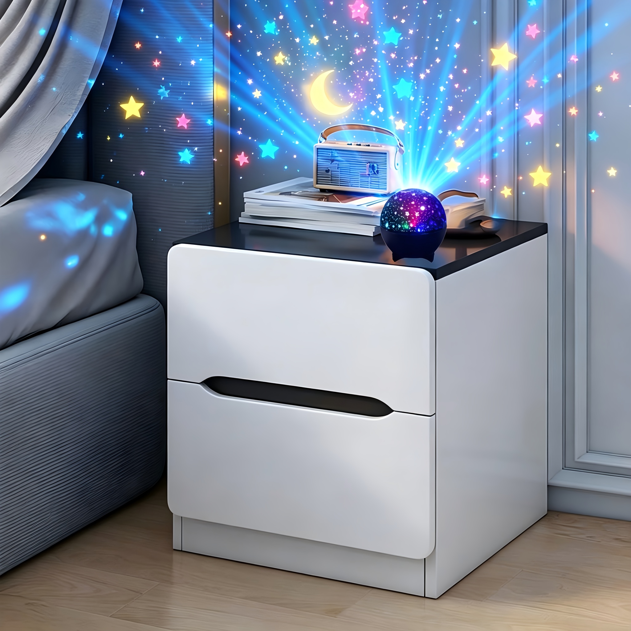 Projection Lamp - Usb Night Light, Ideal For Bedroom, Gaming Room, Living Room Decor (battery-free)