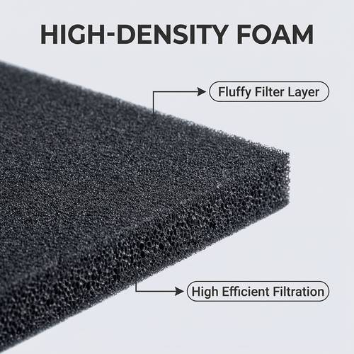 automotive air filter foam air filter insert 30 x 10mm thickness universal cutting slide for cars and motorcycles four wheel lawn mowers brush cutters motor hoes chainsaws carburetor air filter box