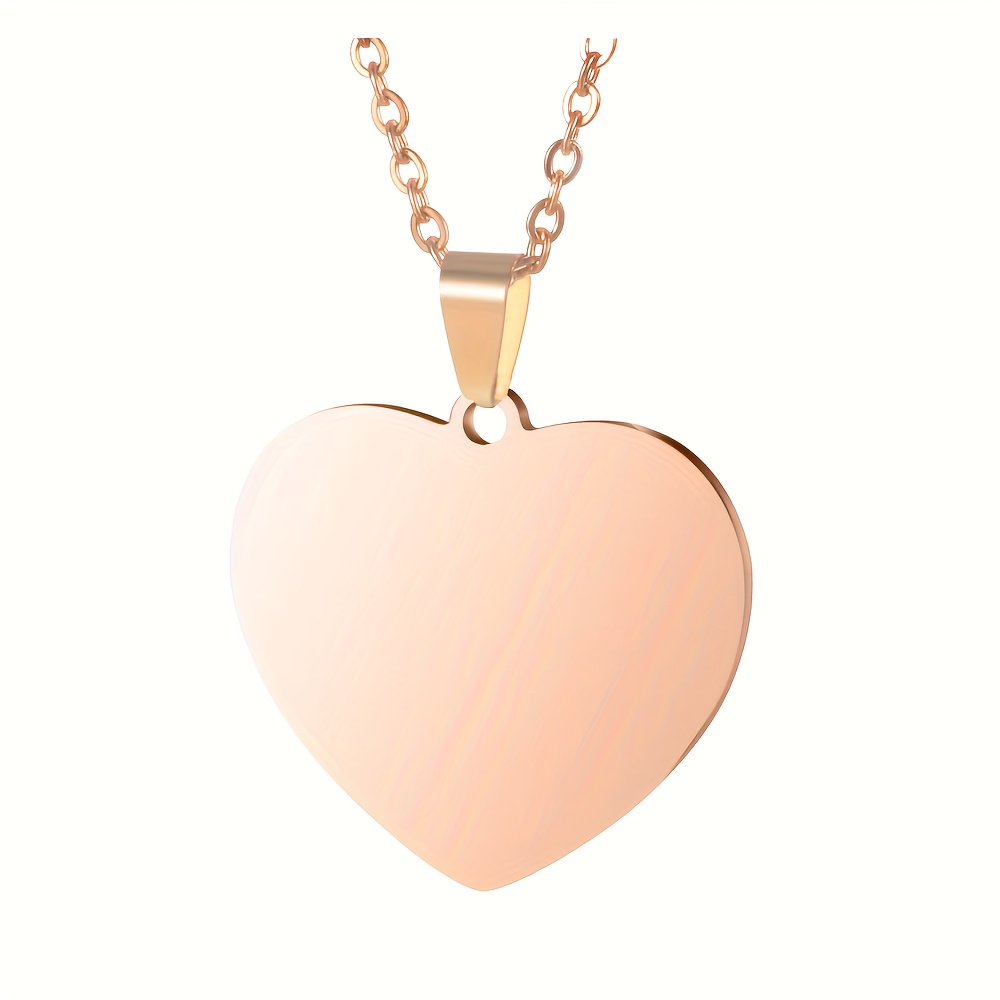 Custom Photo Necklace with Heart Pendant for Pet Lovers