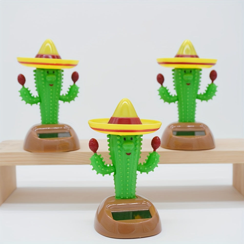 *. Niedlicher Kaktus-Autoanhnger mit Sombrero & * - Bunter  Kopfschttel-Dekor fr Autoinnenraum, Heimdekoration, Geschenkanhnger,  Festliches Geschenkartikel, Verspieltes Design, Handgefertigter ...