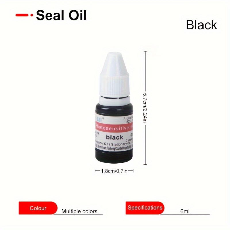 Stamp Ink In Colors, Quick-drying Ink For Immediate Use