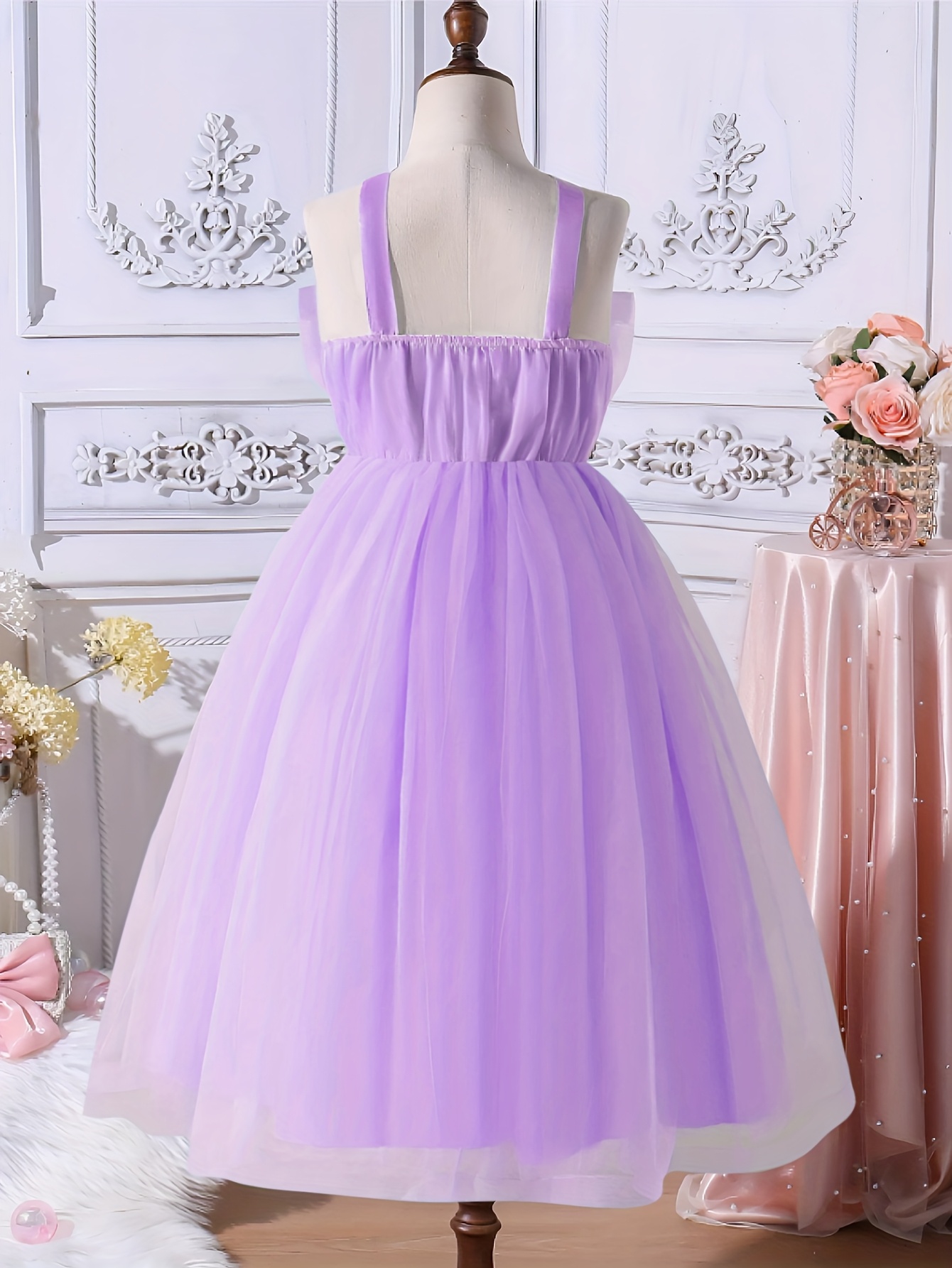 sachin and babi light blue dress Simple Purple V Neck Tulle Short Prom Dresses, Purple Homecoming Dress –  shopluu main image 0
