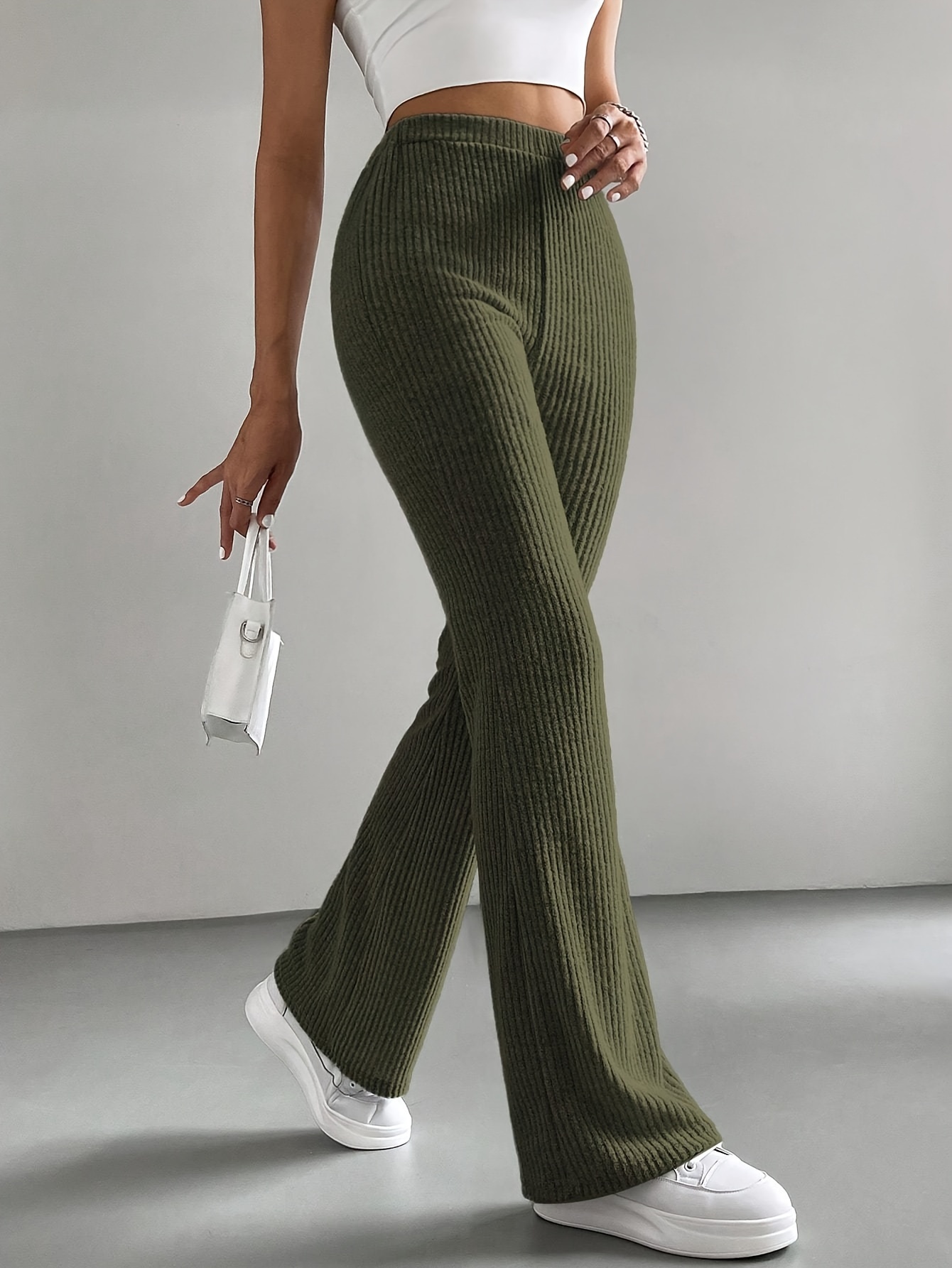 【PORTERNA】Deep in Flare Trousers Tall Demi Flare Pant | Alloy Apparel