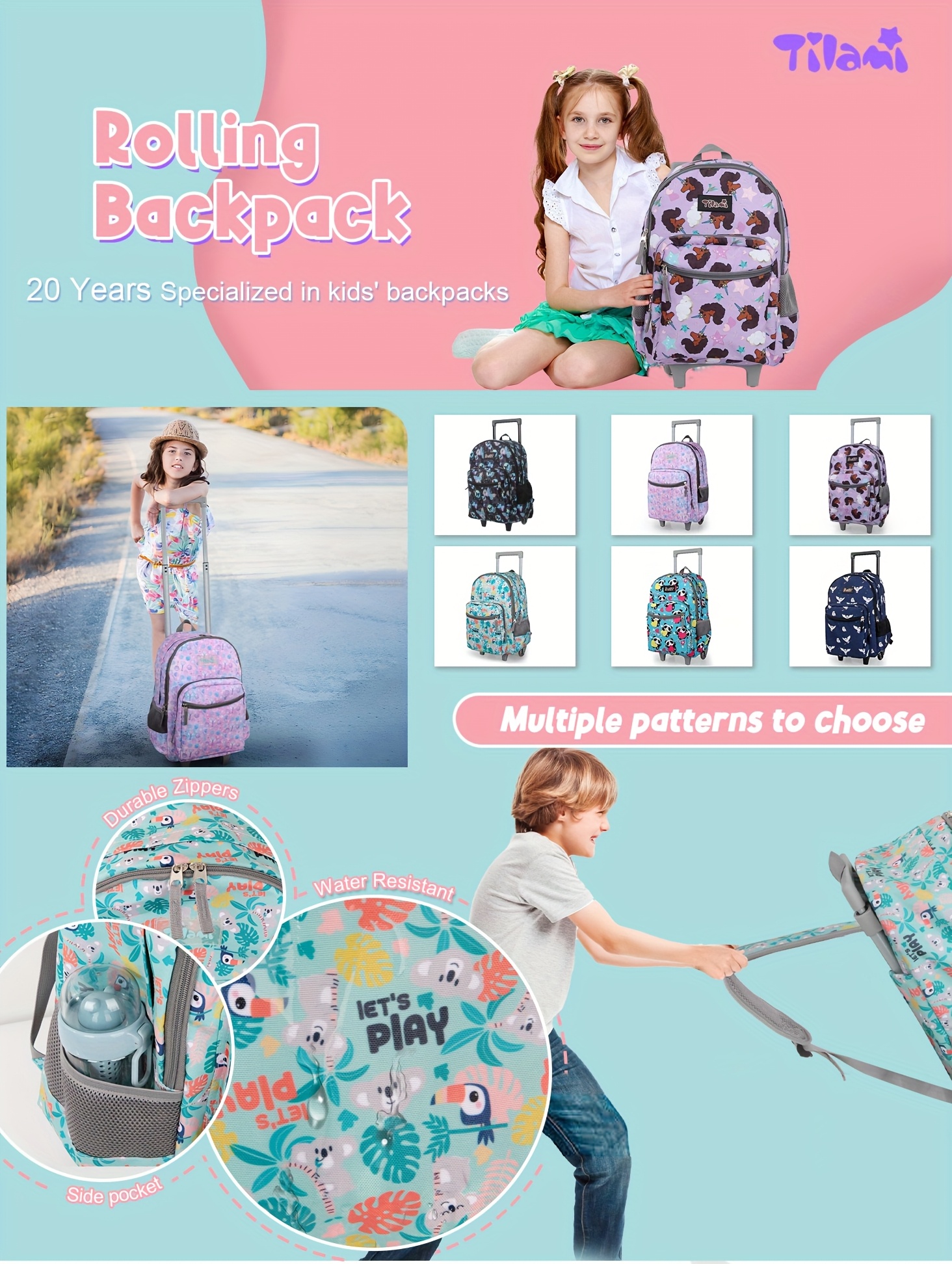 16in backpack on kids Kids12 | 16-inch Kid's School for 5 duffel bags rolling backpack 16 inch kids