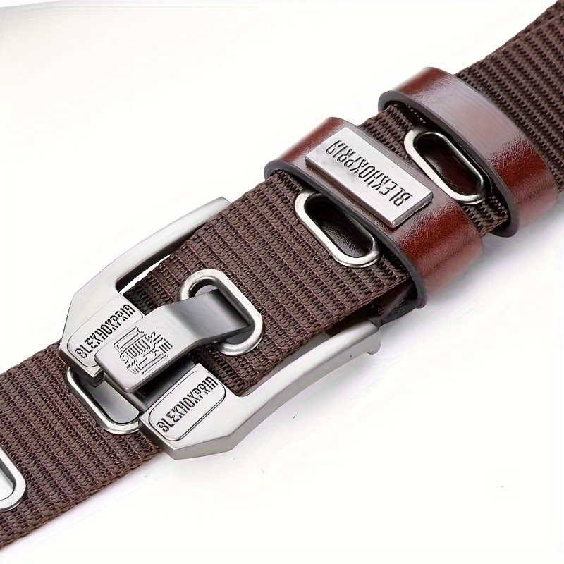 Y2K Tactical Canvas Work Belt for Men